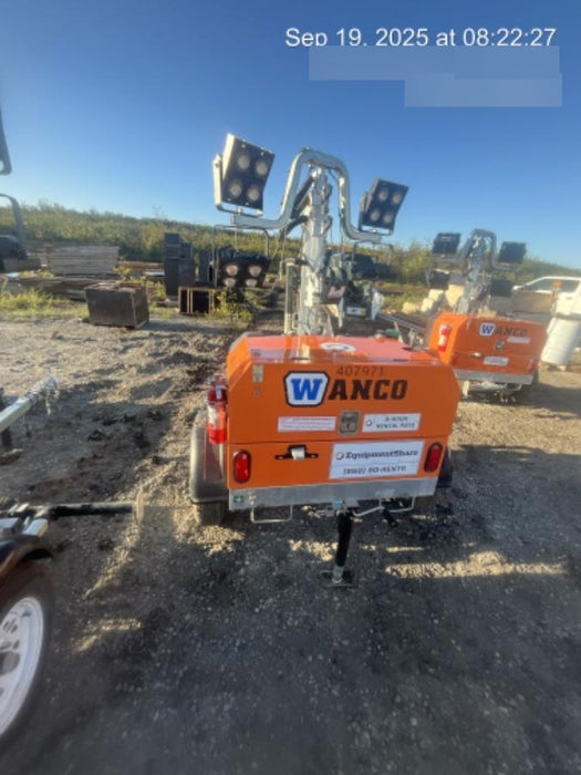 2024 Wanco WLTT-4MM4K Diesel, Deep Sea Controller, Shore Power Plug, Auto Start, (4) 350W LED Floodlights, 4kW Generator, 60 Gal Fuel Tank, 2" Ball, T3