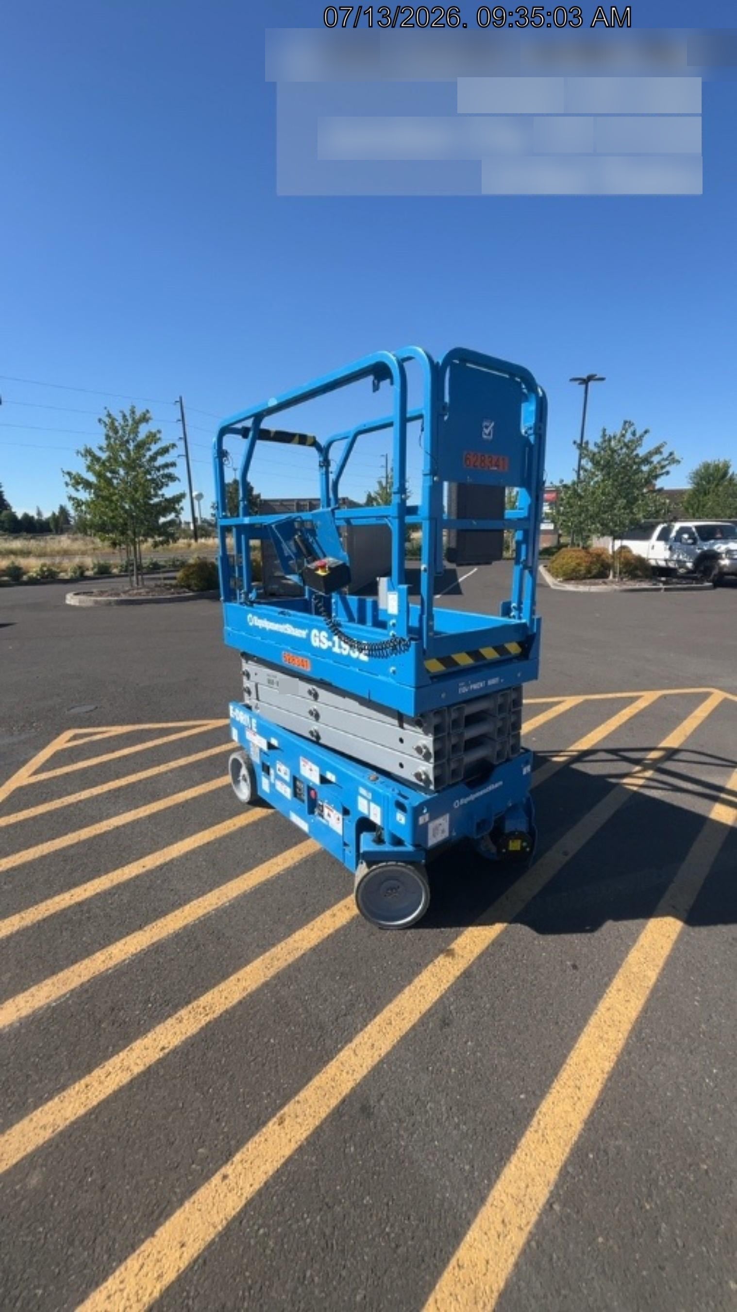 2019 Genie GS-1930 Half Height Swing Gate, 800W Inverter