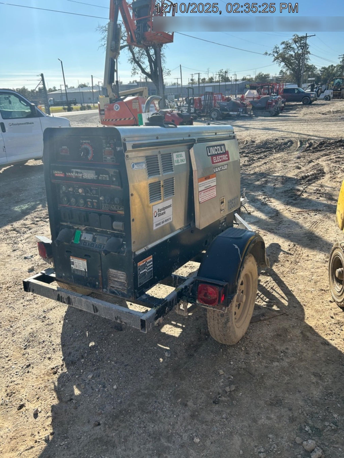 2021 Lincoln Electric Vantage 322 Ready Pak 3