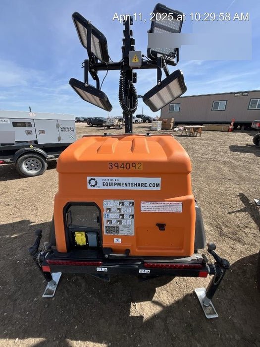 2024 Generac MLT2 Diesel, Flex Switch 120V Input, Powerzone Controller, 
(4) 320W LED Lights, 4kW Generator, 39.9 Gal Fuel Tank, 2" Ball, T3