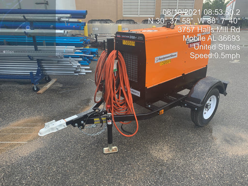 2021 Lincoln Electric Vantage 322 Vantage 322 Ready Pak 3 w/ Telematics & Decals, ORANGE (includes trailer, cable rack, fender light kit)