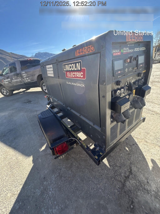 2021 Lincoln Electric Dual Maverick 200/200X Ready Pak 3 (includes trailer, cable rack, fender light kit)