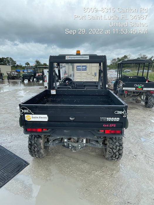 2021 Yanmar YU1000 Canopy, Steel Wheel, Poly WindShield, Beacon, Backup Alarm