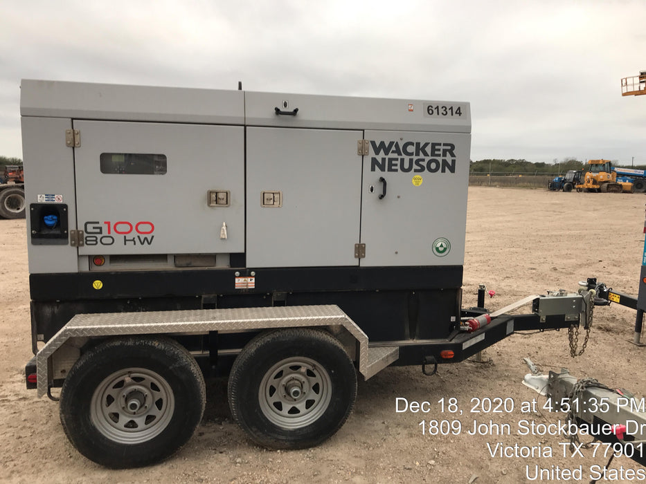 2019 WACKER NEUSON G100