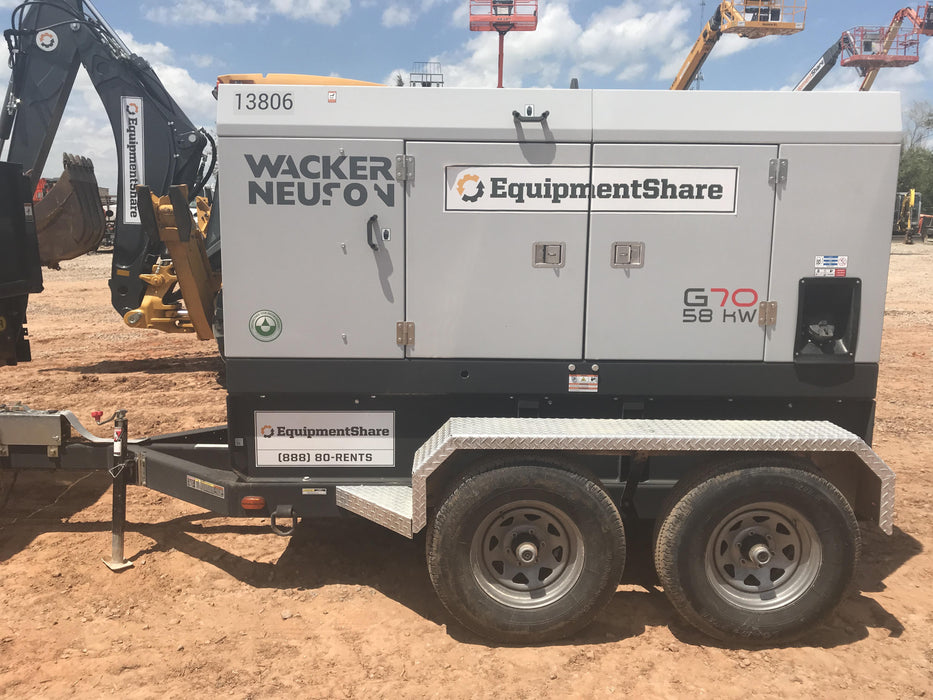 2018 WACKER NEUSON G70