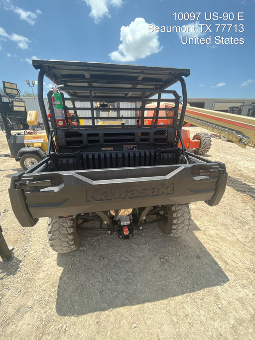 2022 Kawasaki Mule PRO-DXT Standard Options, Backup Alarm, Beacon, Plastic Hard Top, Poly Windshield, Horn Kit