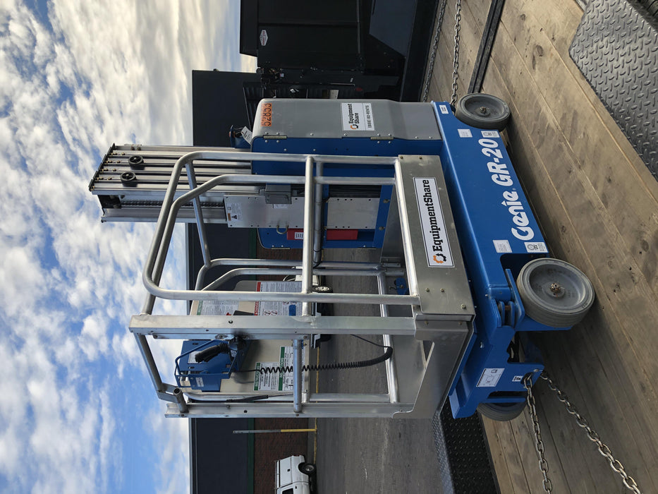 2019 GENIE GR-20
