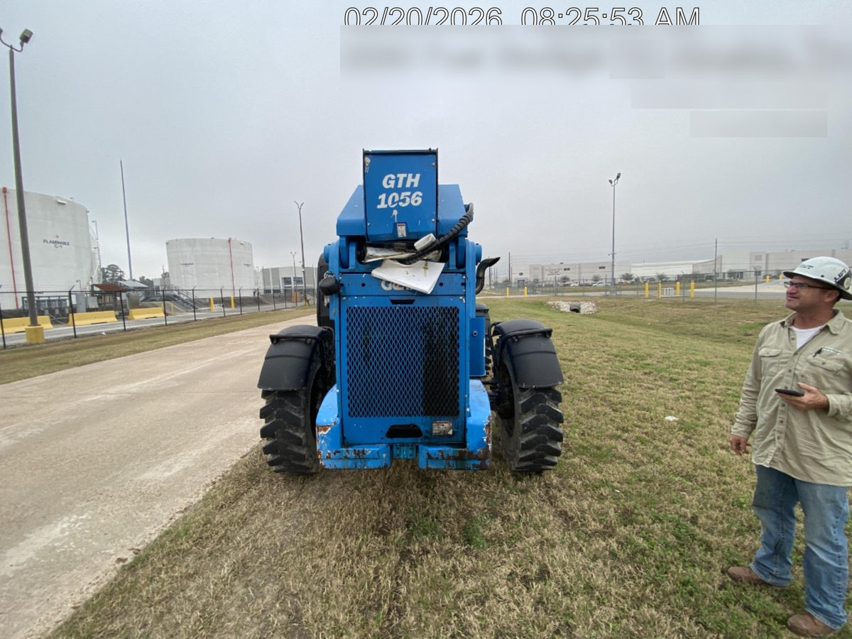 2017 Genie GTH-1056 Genie GTH1056, Solid Tires, 60" carriage, Light Kit, Open ROPS