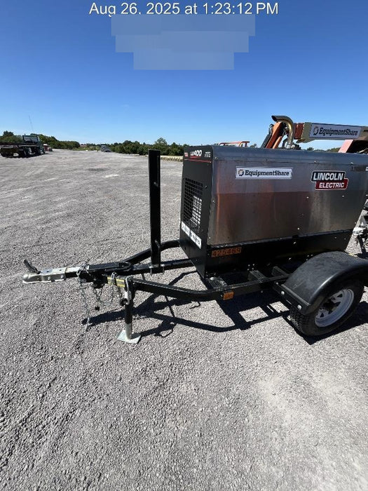 2022 Lincoln Electric LE400 Kubota V1505, Trlr, Cable Rack, Light Kit, ES Decals, T3