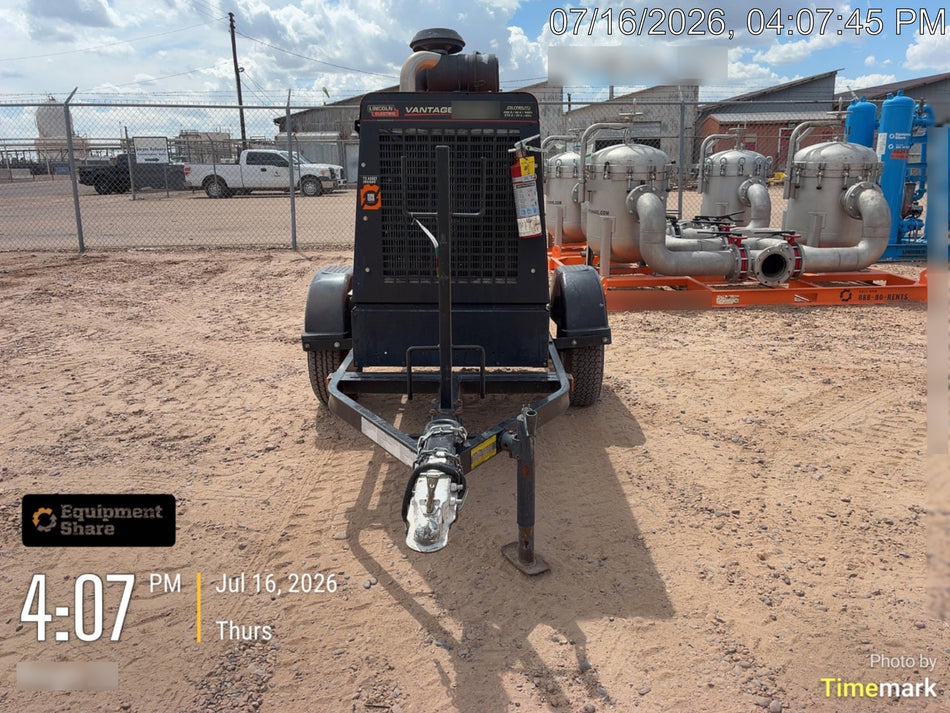 2021 Lincoln Electric Vantage 549X Ready Pak 3, ORANGE (includes trailer, cable rack, fender light kit)