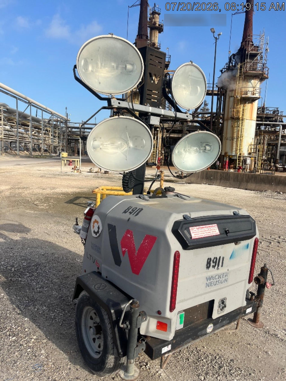 2018 Wacker Neuson LTV6L-MH Wacker Neuson LTV6L Towable Light Tower