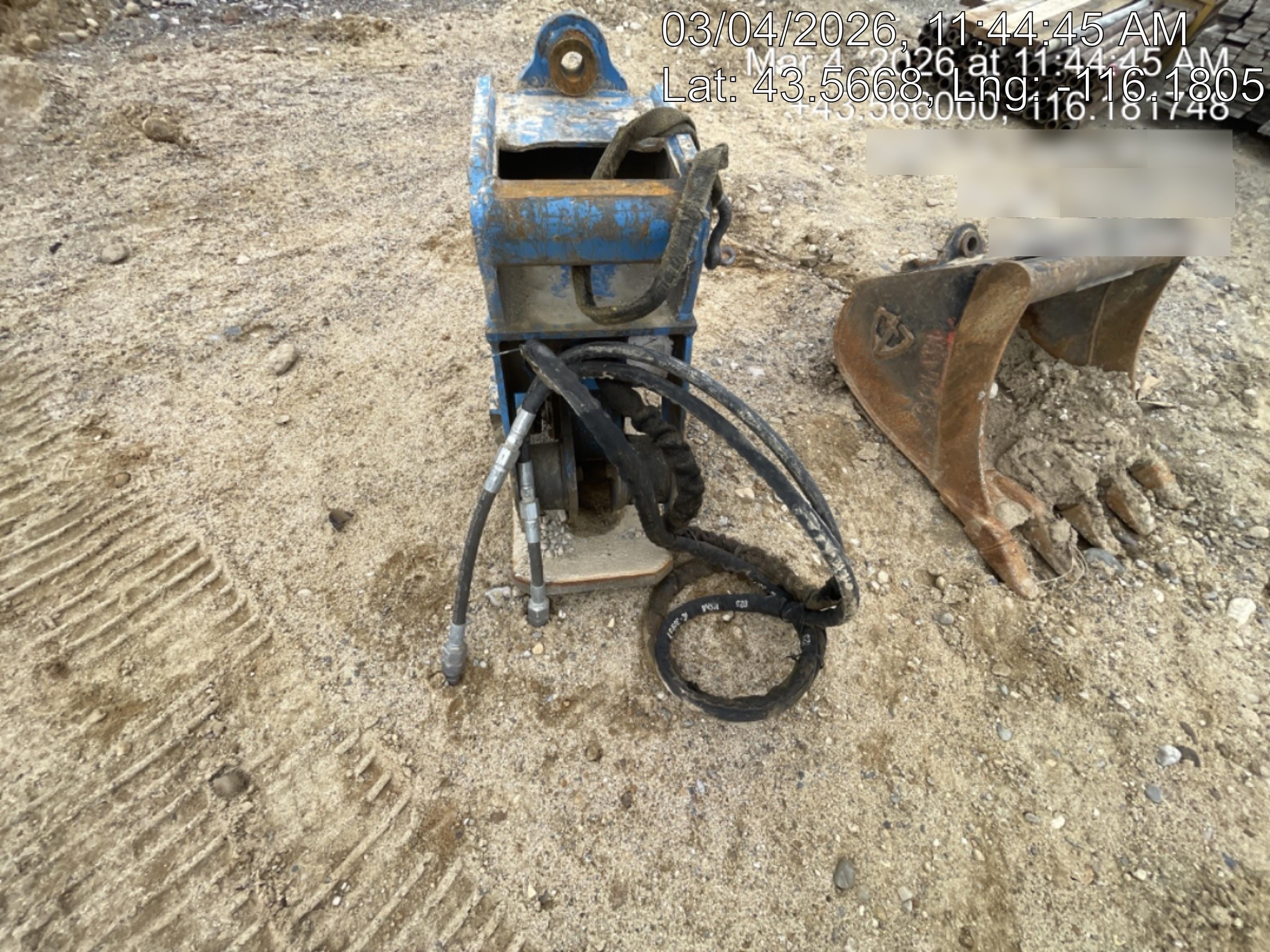 2022 OKADA 12" Plate Compactor - Mini Excavator