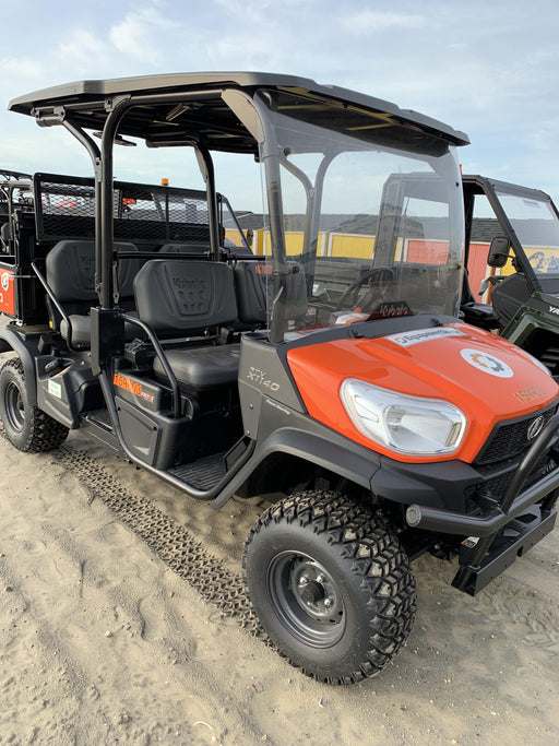 2021 Kubota RTV-X1140W-H Plastic Canopy, Windshield Acrylic Clear, LED Strobe Light, Wire Harness Kit, Back up Alarm