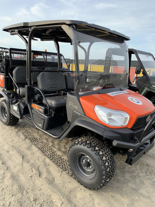 2021 Kubota RTV-X1140W-H Plastic Canopy, Windshield Acrylic Clear, LED Strobe Light, Wire Harness Kit, Back up Alarm