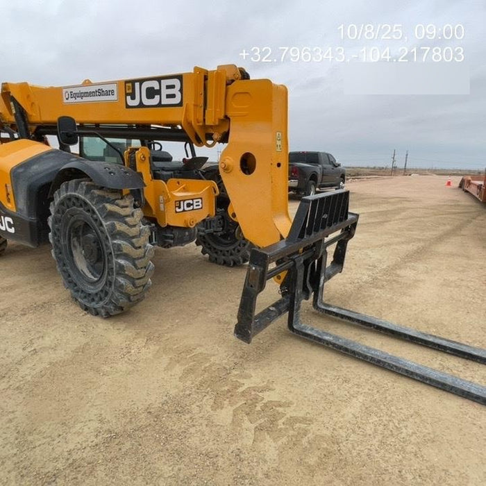 2020 JCB 509-42 Canopy, Solid Tires, Work Lights, Beacon, Aux Hydraulics, Back up Alarm, Lifting Eye, ES Decals