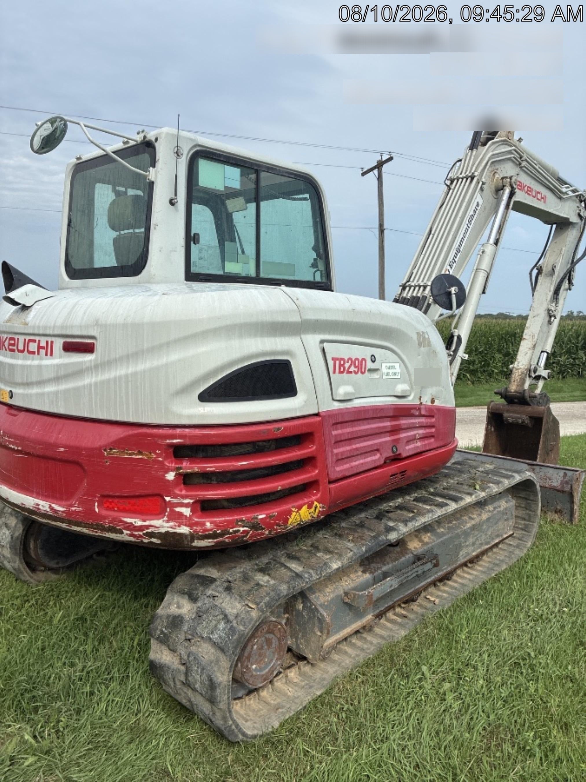 2019 TAKEUCHI TB290