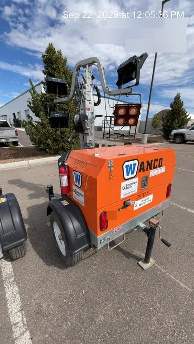 2024 Wanco WLTT-4MM4K Diesel, Deep Sea Controller, Shore Power Plug, Auto Start, (4) 350W LED Floodlights, 4kW Generator, 60 Gal Fuel Tank, 2" Ball, T3