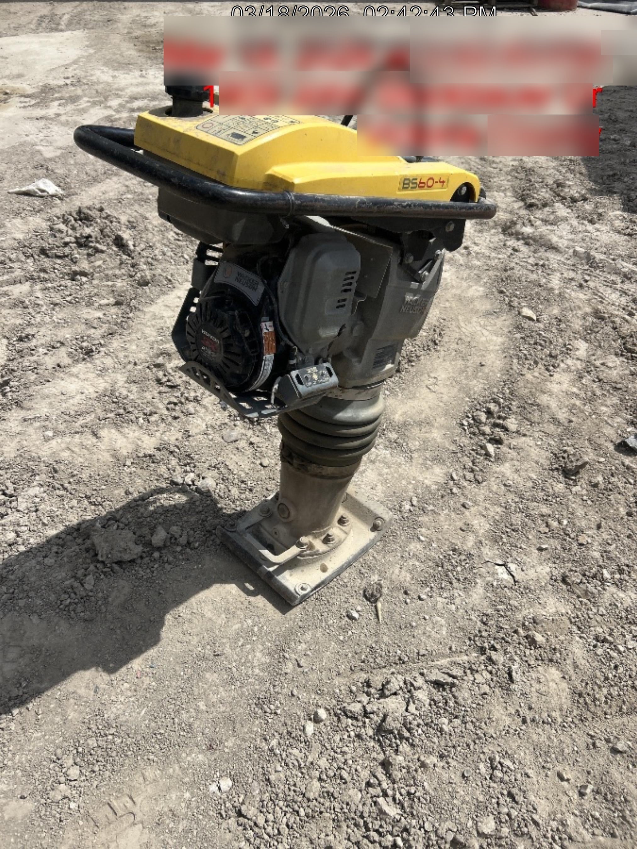 2020 WACKER NEUSON BS60-4As