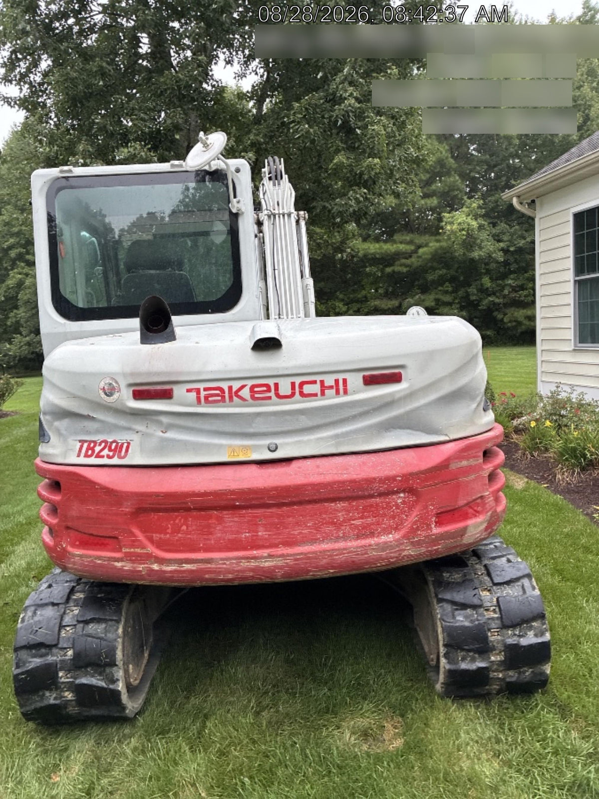2020 TAKEUCHI TB290C