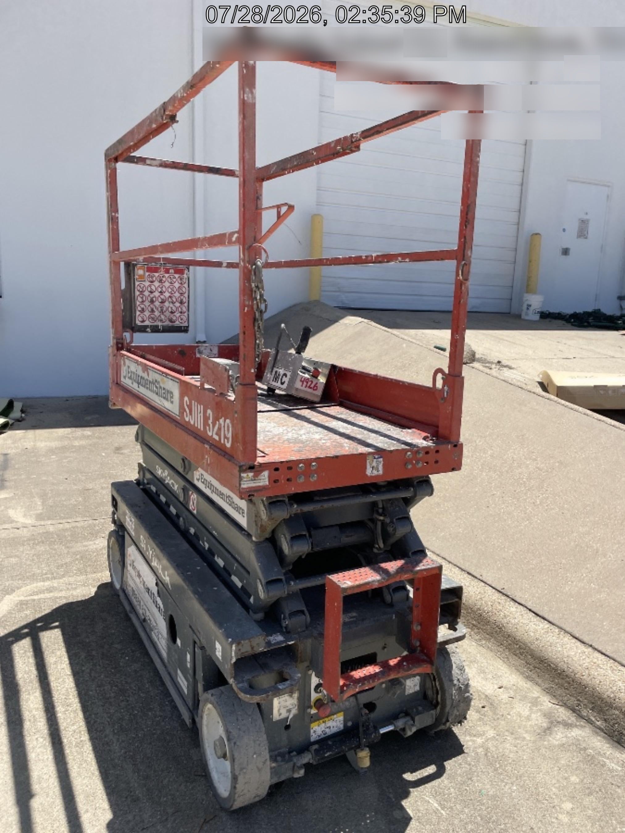 2019 Skyjack SJIII-3219 Standard w/Trojan Batteries