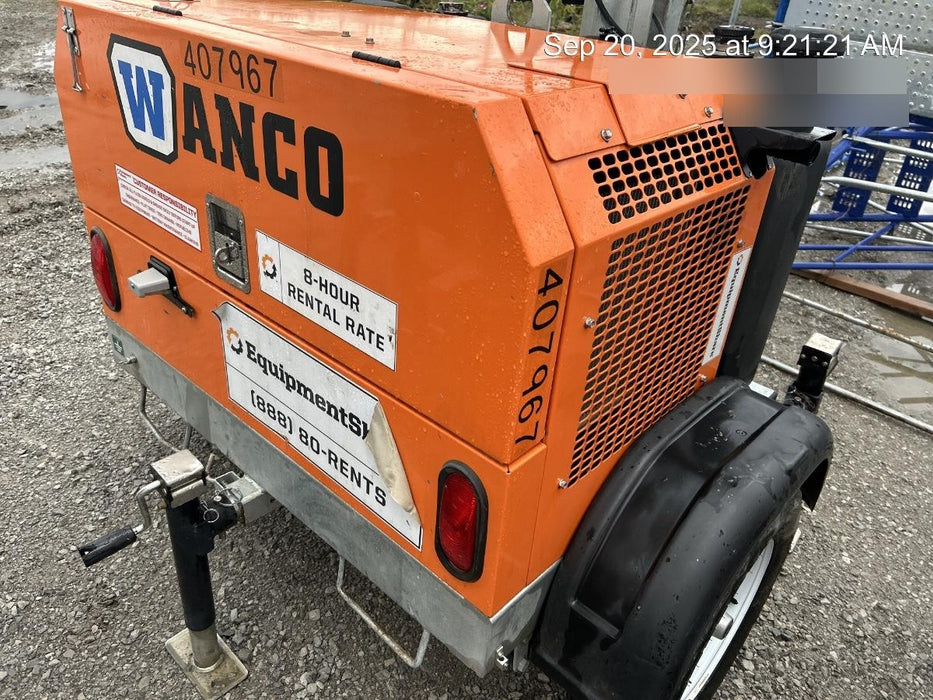 2024 Wanco WLTT-4MM4K Diesel, Deep Sea Controller, Shore Power Plug, Auto Start, (4) 350W LED Floodlights, 4kW Generator, 60 Gal Fuel Tank, 2" Ball, T3