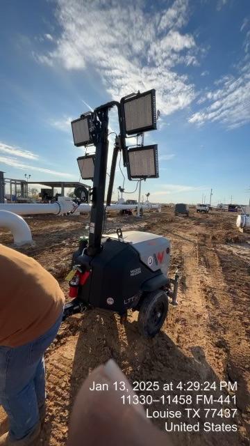 2024 Wacker Neuson LTT4 Diesel, Kohler KDW702, Deep Sea Controller, Auto Start, LED 320W, Bypass Outlet, T3