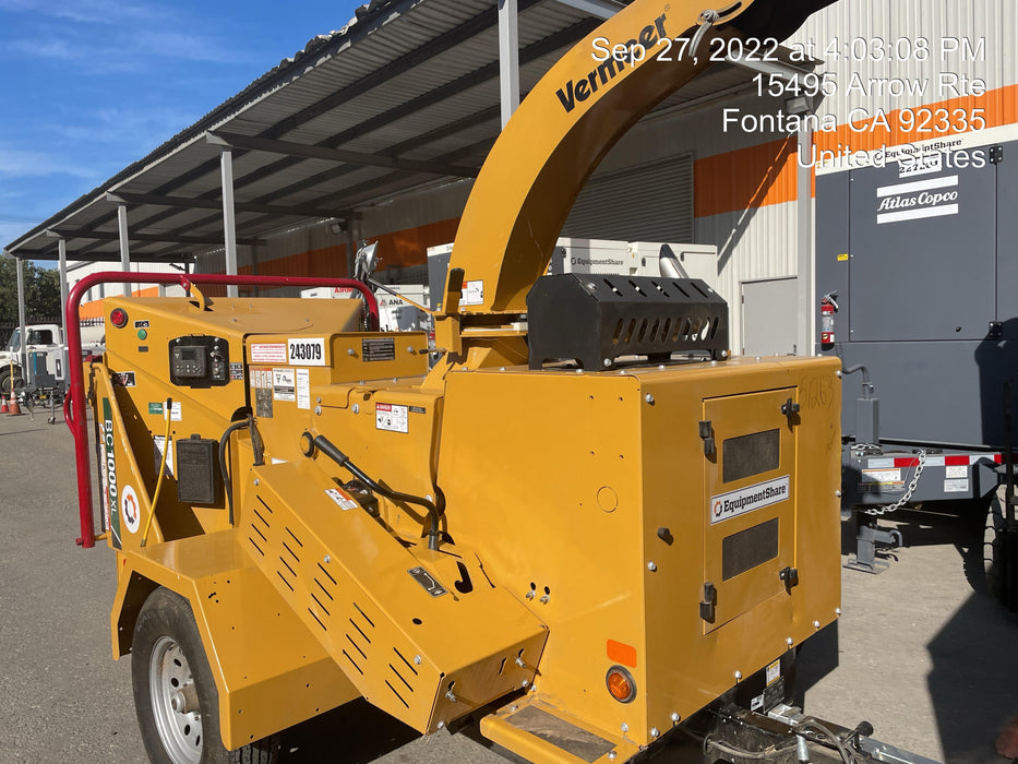 2022 VERMEER BC1000XL Diesel