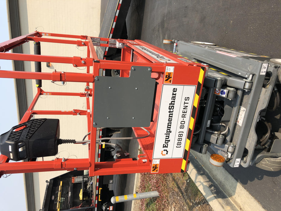 2020 Skyjack SJIII-3219 Solid NM Tires, Half height spring hinged entry gate, Dual Beacons, 800W Inverter