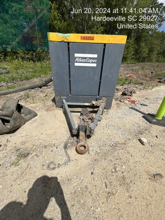 2021 ATLAS COPCO PAS 150 HF CS Enclosed