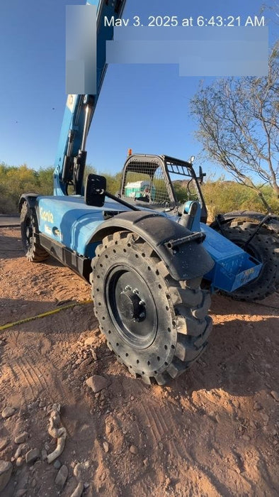 2018 Genie GTH-636 Genie GTH-636 w/Open ROPS, Work Lights, Solid Tires, RH Cab Mesh, Beacon, 48" Carriage and Forks