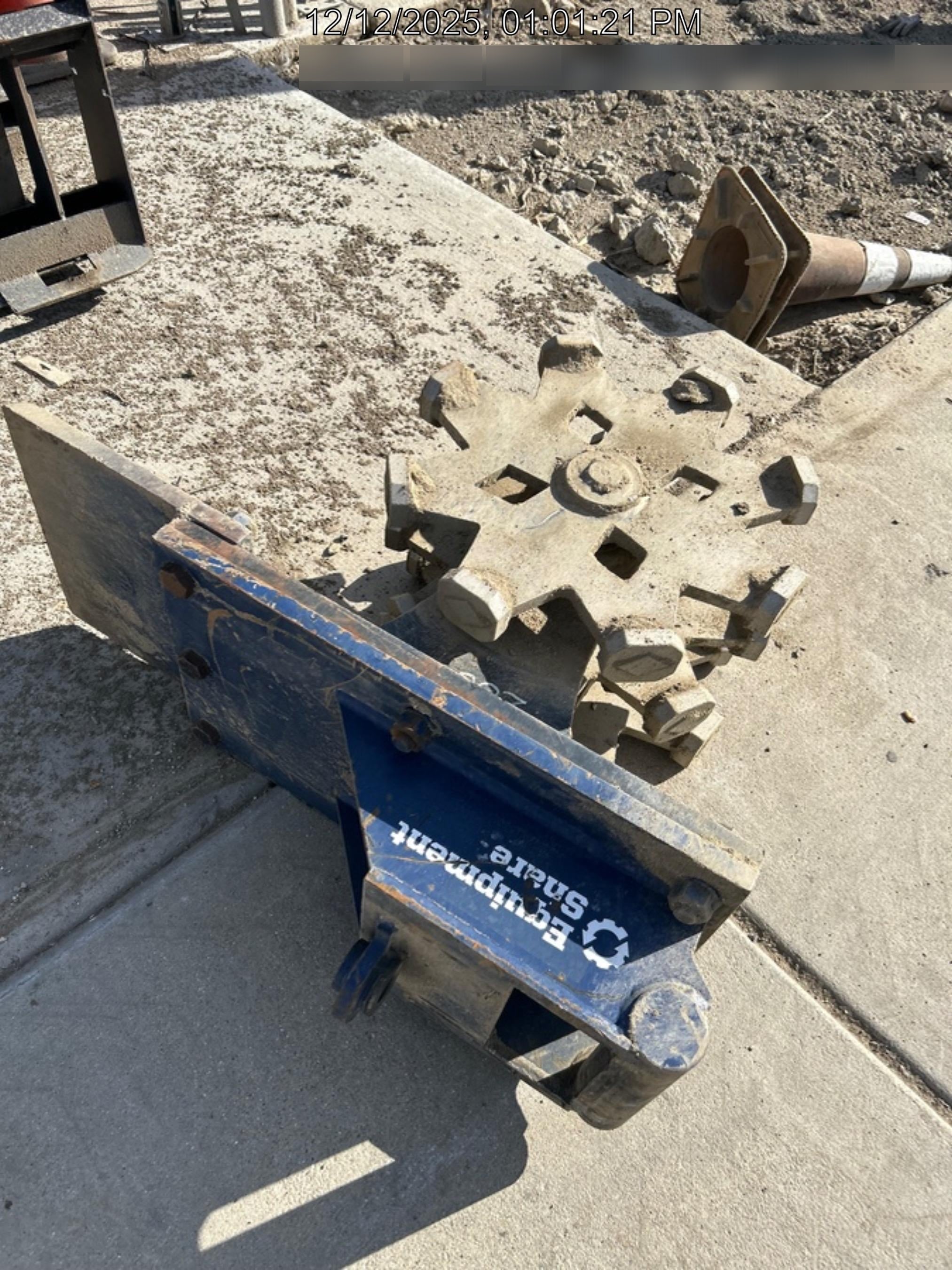 2025 CHAMP EQUIPMENT 18" Compaction Wheel, Mini Excavator 15,000 - 20,000 Lbs