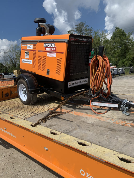 2021 Lincoln Electric Vantage 549X Ready Pak 3, ORANGE (includes trailer, cable rack, fender light kit)