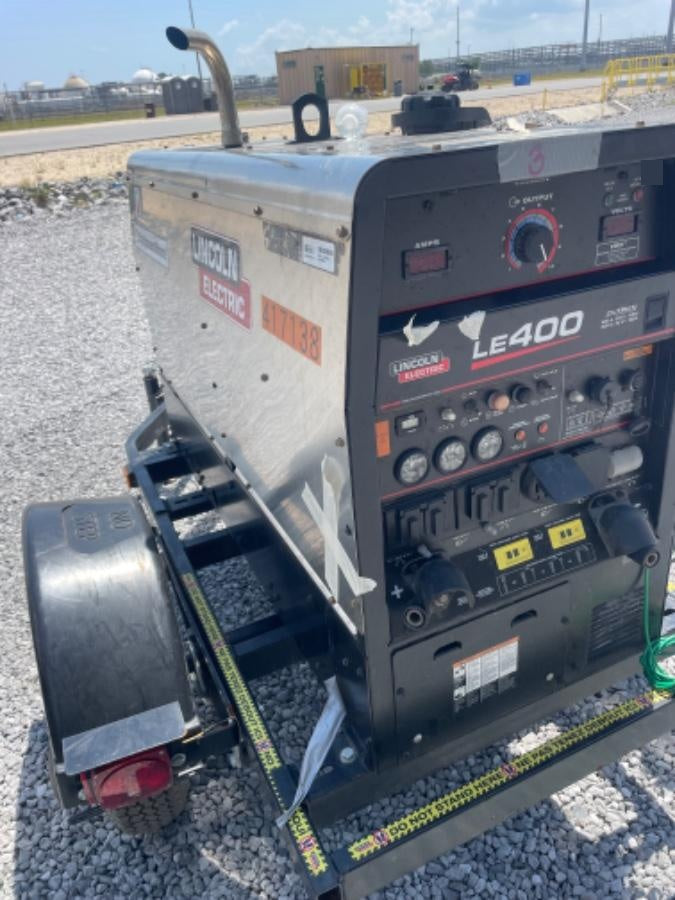 2024 Lincoln Electric LE400 Kubota V1505, Trlr, Cable Rack, Light Kit, ES Decals, T3