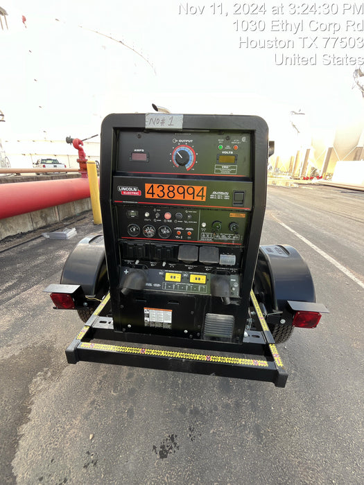 2024 Lincoln Electric LE400 Kubota V1505, Trlr, Cable Rack, Light Kit, ES Decals, T3