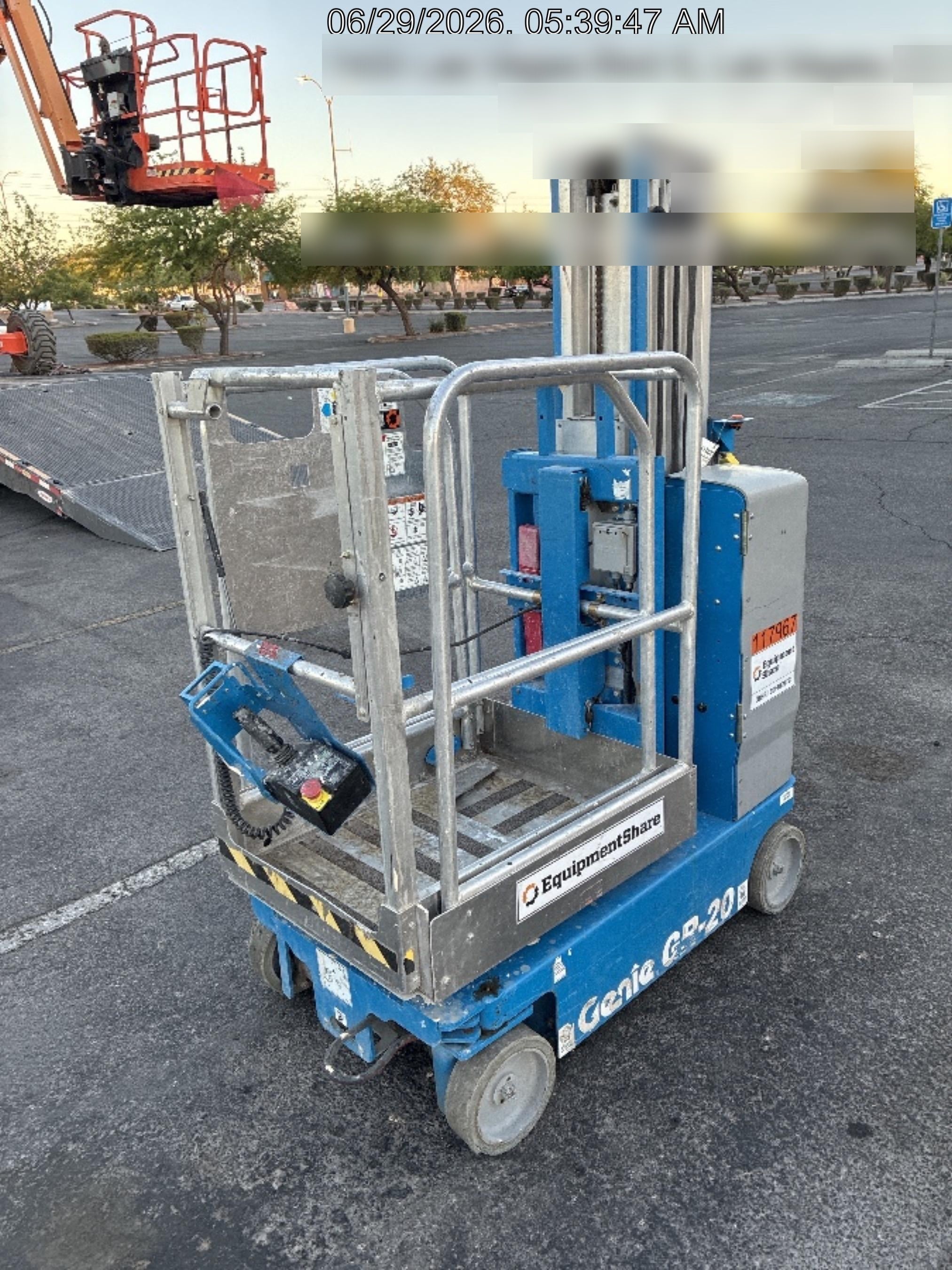 2020 GENIE GR-20