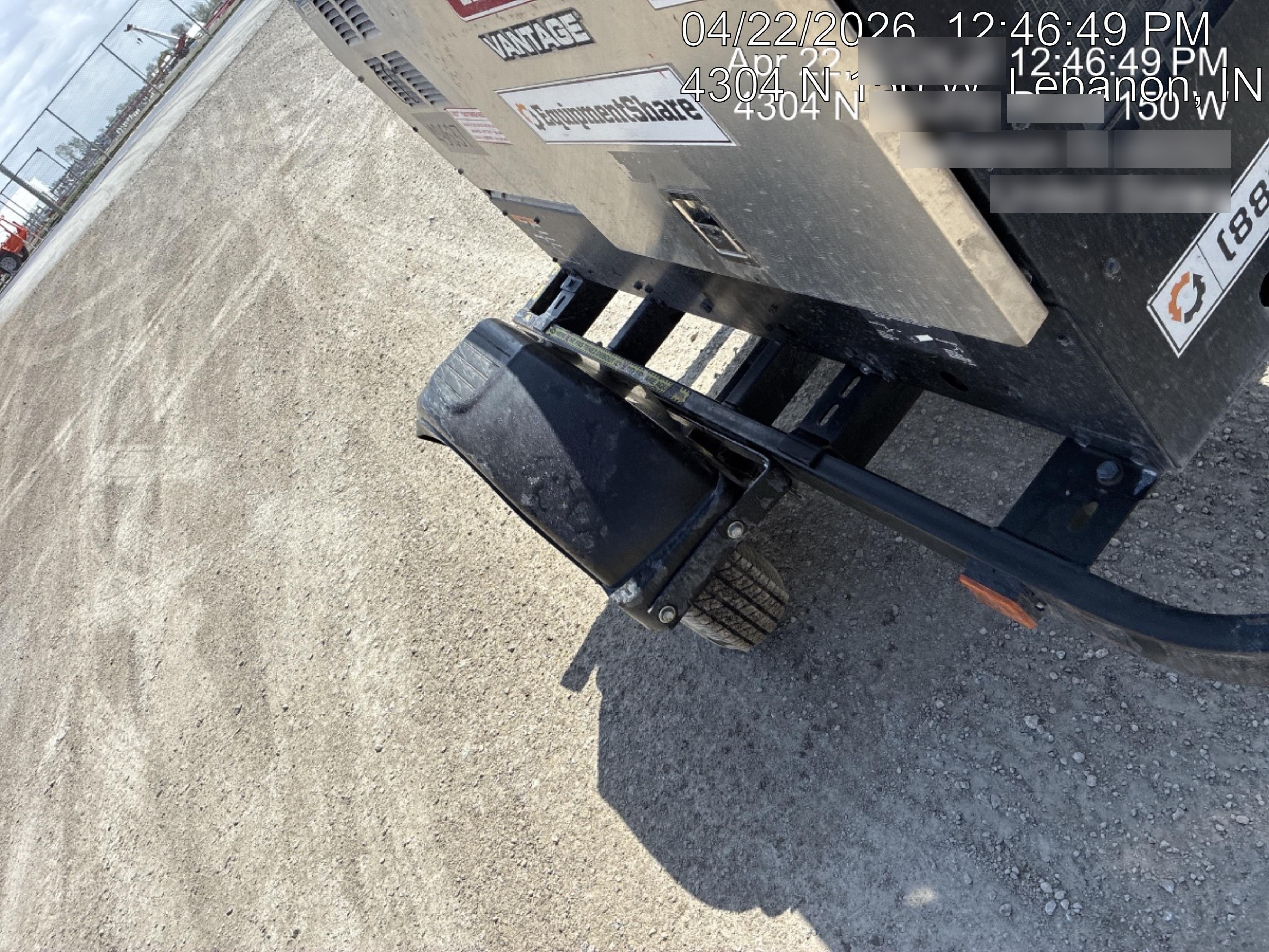 2019 Lincoln Electric Vantage 322 Ready-Pak 3, Two Wheel Trailer, Fender and Light Kit, Cable Rack