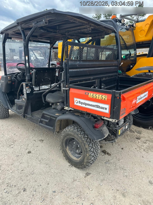 2021 Kubota RTV-X1140W-H Plastic Canopy, Windshield Acrylic Clear, LED Strobe Light, Wire Harness Kit, Back up Alarm