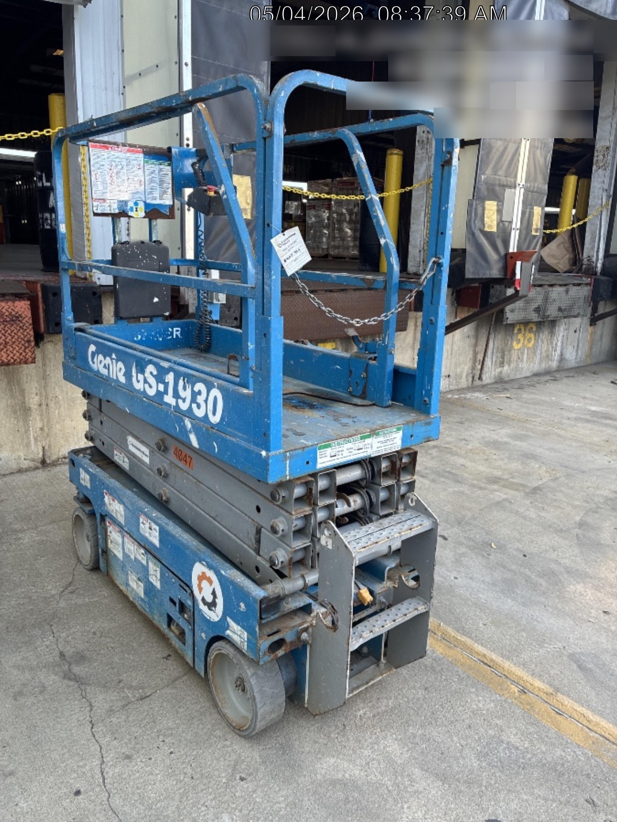 2017 Genie GS-1930 Genie GS1930 Scissor Lift