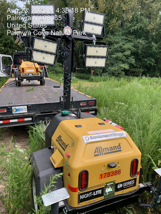 Allmand NLV3GR 3kW Light Plant - LED