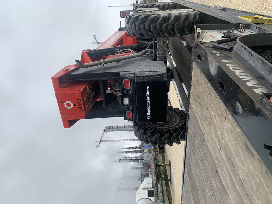 2019 Manitou MTA12042 Cab/Heat/Air, 120 HP, Solid Tires, Work Lights, Lift Hook, Auxiliary Hydraulics 66" Carriage and 60" Forks