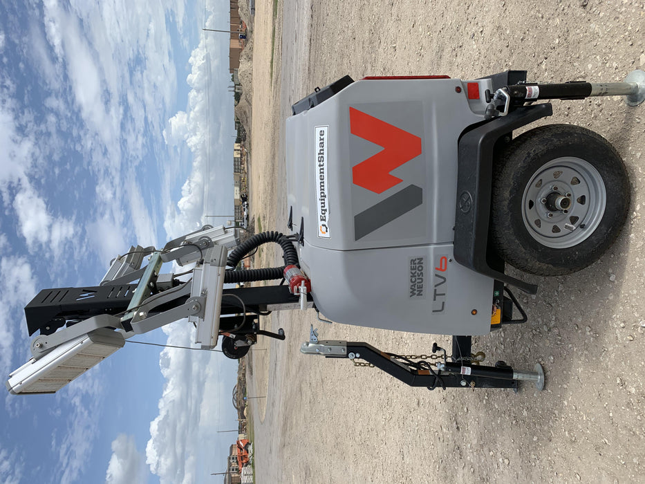 2019 Wacker Neuson LTV6K-LED LTV6K Light Tower, LED 300W, Telematics EQ SH Kubota