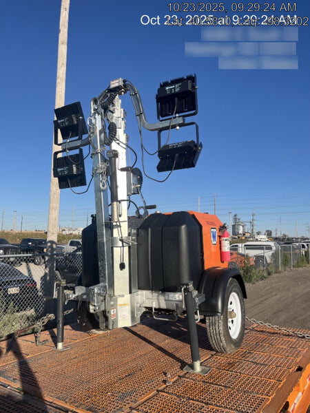 2024 Wanco WLTT-4MM4K Diesel, Deep Sea Controller, Shore Power Plug, Auto Start, (4) 350W LED Floodlights, 4kW Generator, 60 Gal Fuel Tank, 2" Ball, T3