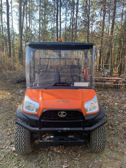 2022 Kubota RTV-X1140W-H Plastic Canopy, Windshield Acrylic Clear, LED Strobe Light, Wire Harness Kit, Back up Alarm