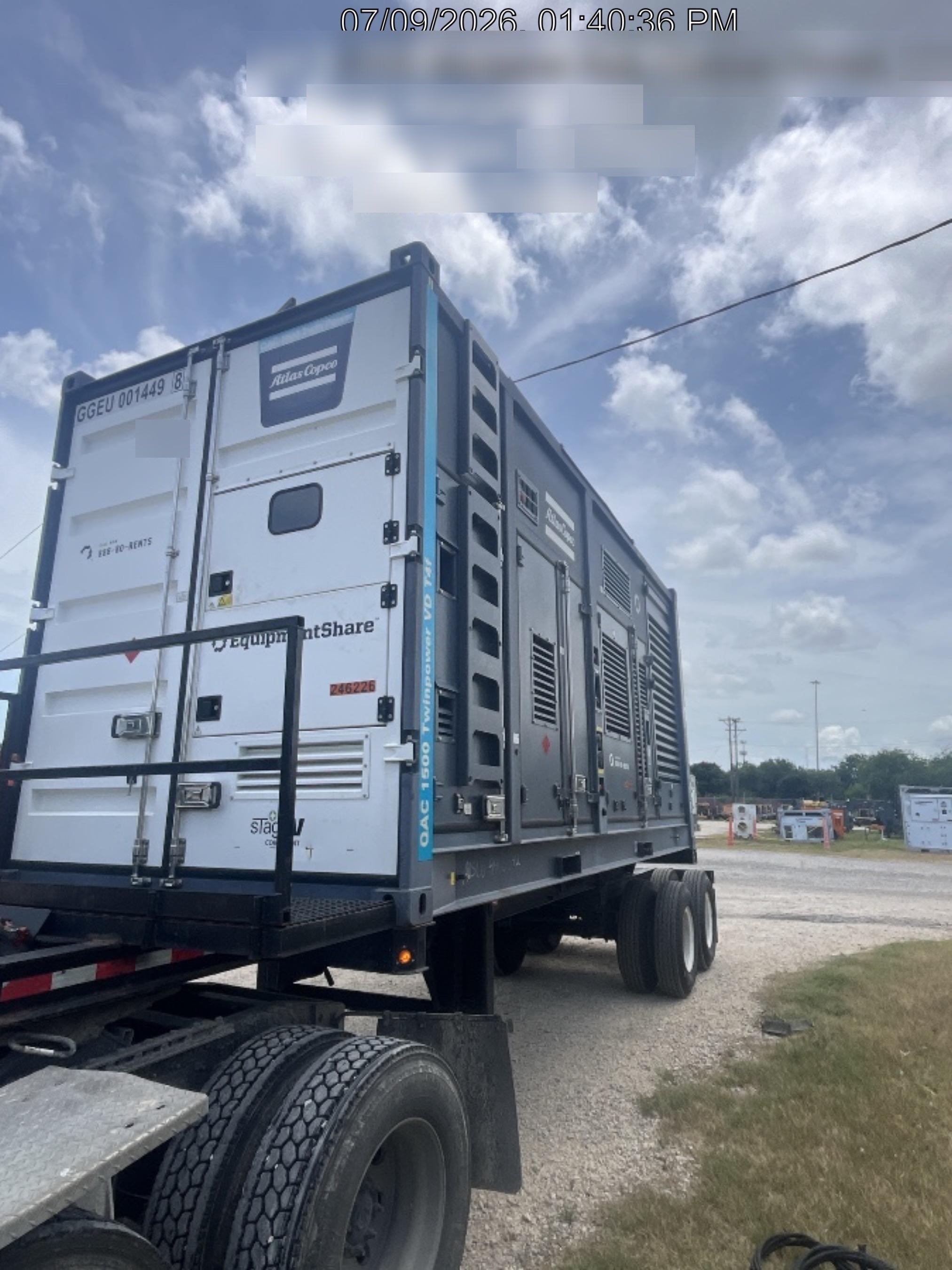 2022 ATLAS COPCO QAC 1500