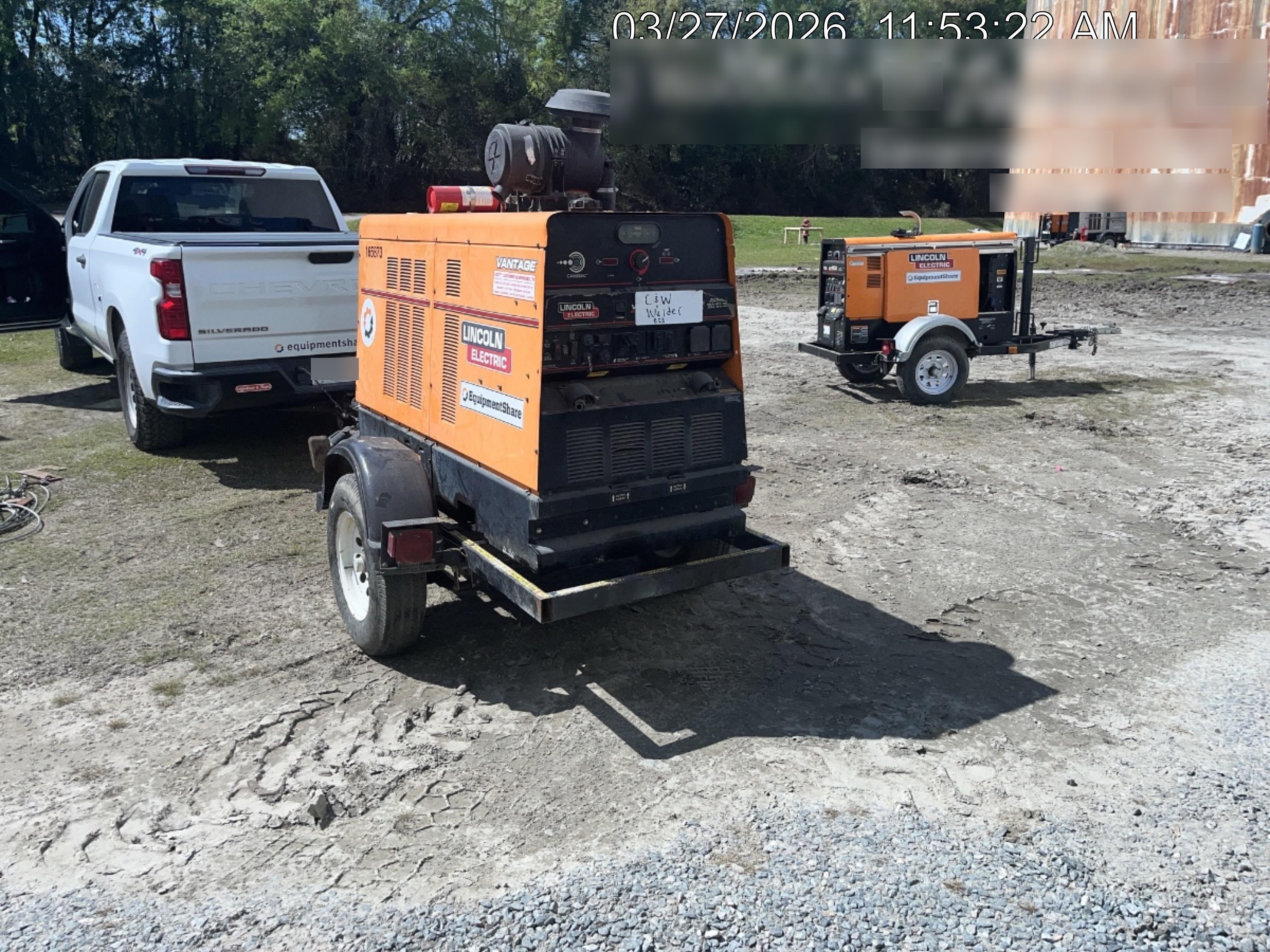 2021 Lincoln Electric Vantage 549X VANTAGE 549X READY-PAK 3 (EQUIPMENTSHARE)
