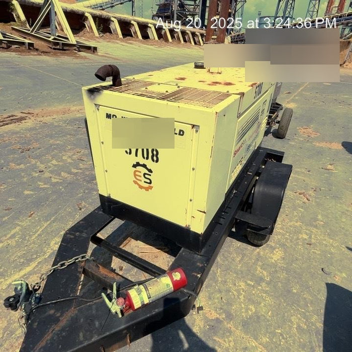 2017 Multiquip DLW400ESA4 MultiQuip 400 amp Welder, 14kW, 120/240V, T4F Kubota + 100' welding cable set