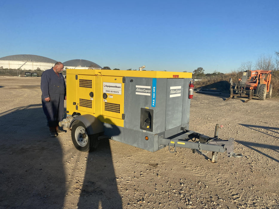 2020 ATLAS COPCO PAS 150 HF CS Enclosed