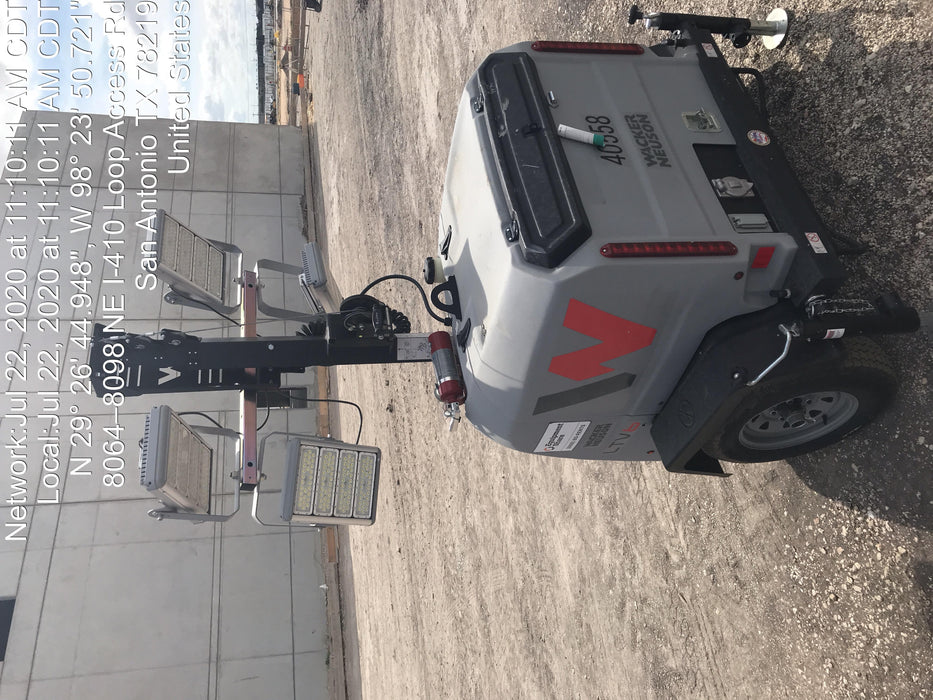 2019 Wacker Neuson LTV6K-LED LTV6K Light Tower, LED 300W, Telematics EQ SH Kubota