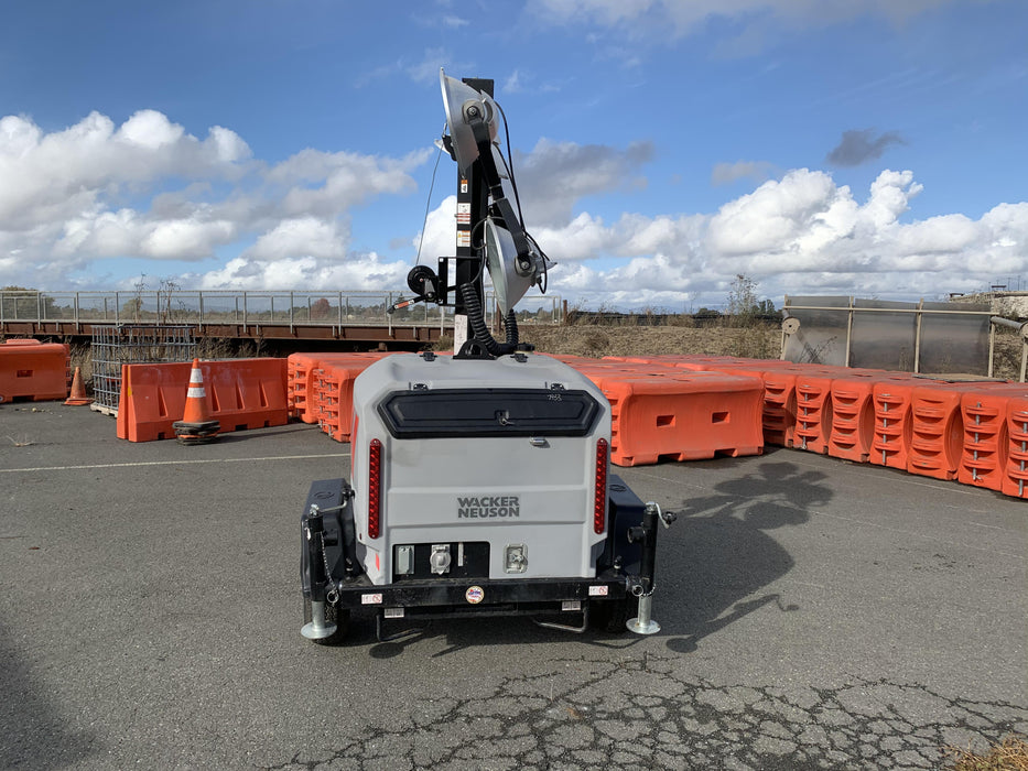 2019 Wacker Neuson LTV6L-MH Wacker Neuson LTV6L Mobile Light Tower w/Fuel Level Sensor Installed