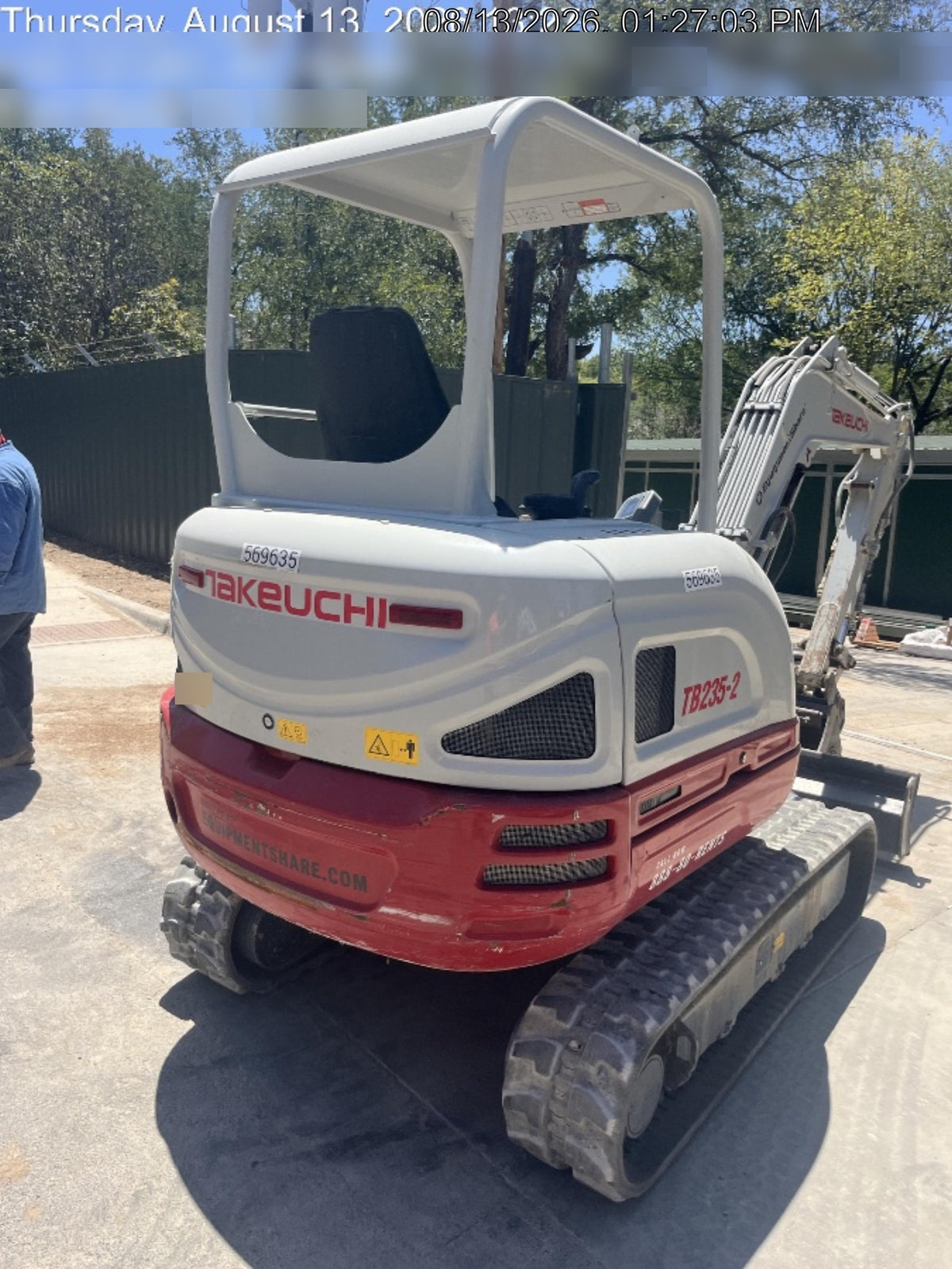 2025 TAKEUCHI TB235-2R